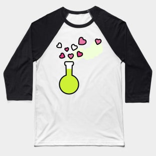 Love Magic Potion in a Laboratory Flask Baseball T-Shirt